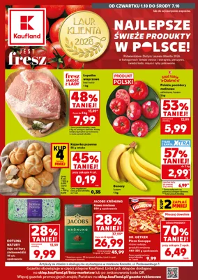 Kaufland gazetka - od 01/10/2026 do 07/10/2026